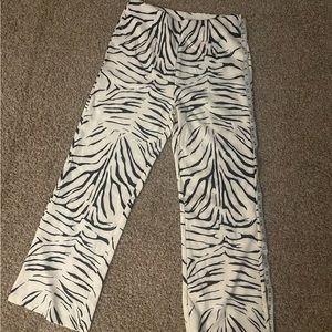 Zebra nasty gal pants